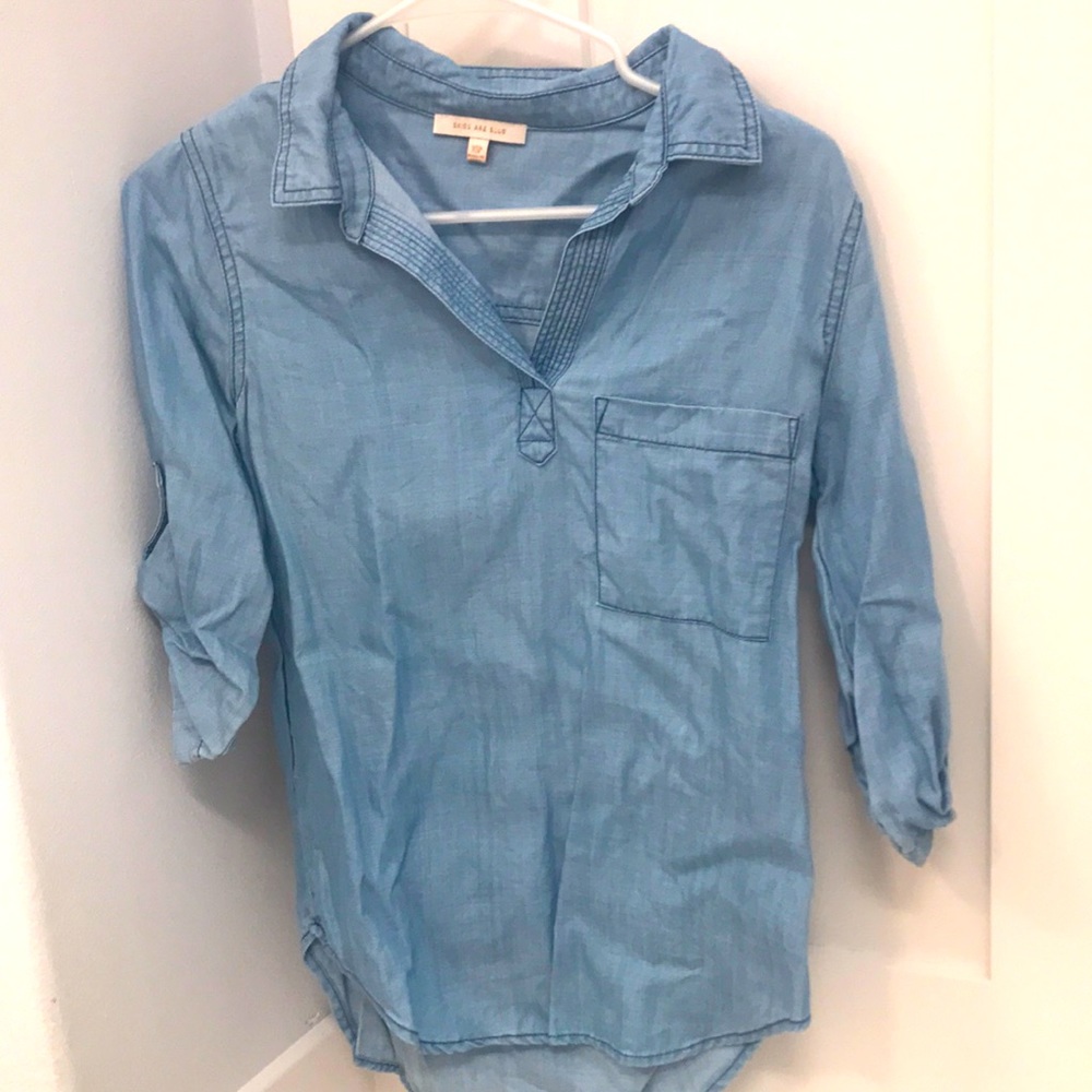 Blue Jean top, worn once!